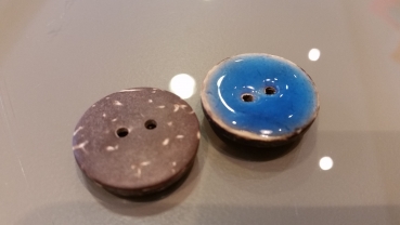 JIMKNOPF/Cocos/Epoxidharz/ceramik effekt/türkis