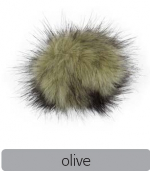 Pro Lana /Fake Fur Pompon /olive