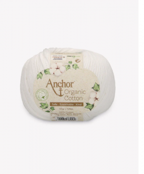 Anchor/Organic Cotton/01331 Snowy White