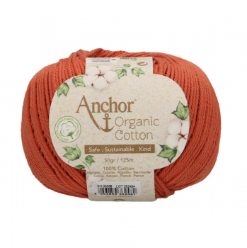 Anchor/Organic Cotton/0338 Dunes Red