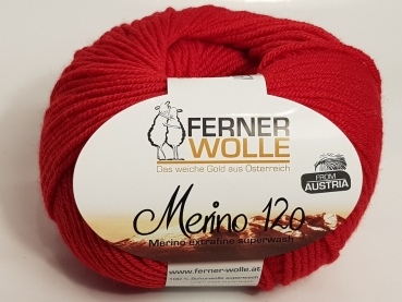 Ferner/Merino 120/M 408 Rot