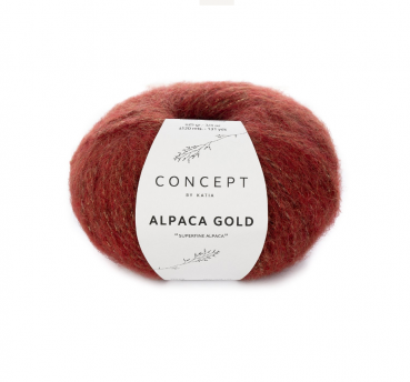 Katia/Concept Alpaca Gold/350 Rostrot