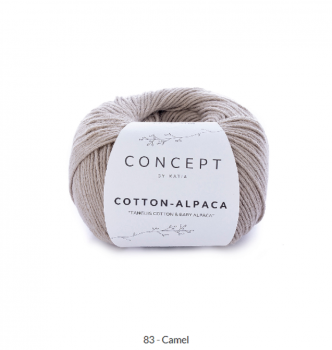 Katia/Cotton Alpaca/83 Camel