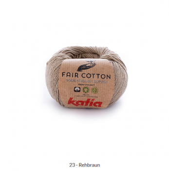 Katia/Fair Cotton/23 Rehbraun