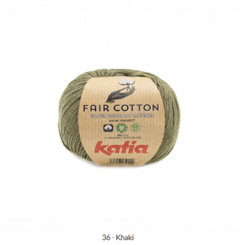 Katia/Fair Cotton/36 Khaki