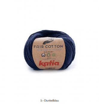 Katia/Fair Cotton/5 Dunkelblau