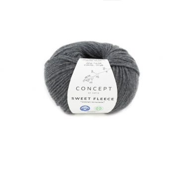 Katia/Sweet Fleece/71 Dunkelgrau