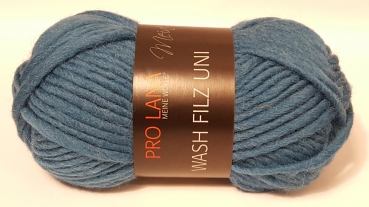 Pro Lana/Filzwolle Uni/169 Jeansblau
