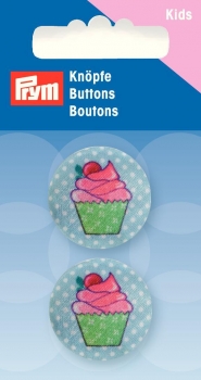 Prym/Knopf/Cupcakes 2 Stück