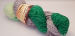 Ferner/Lungauer Sockenwolle handgefärbt/3 Grau Grünschattierung