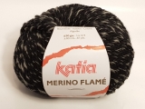 Katia/Merino Flamé/112 Grau Schwarz