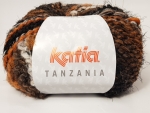 Katia/Tanzania/102 Orange-Weiß-Schwarz