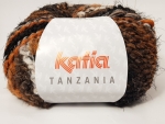 Katia/Tanzania/102 Orange-Weiß-Schwarz